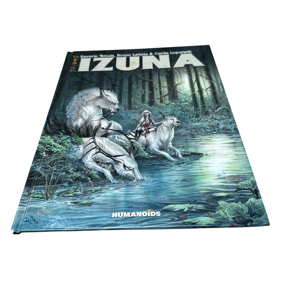 IZUNA Oversized Deluxe Hardcover Graphic Novel by Tenuta, Letizia, Lupattelli